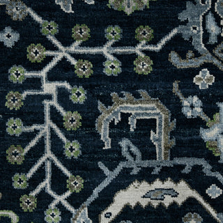 Bristol Harrow Area Rug, Blue, 12' x 15', Bordered