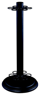 Cue Stand Collection Billiard Cue Stand in Matte Black Finish