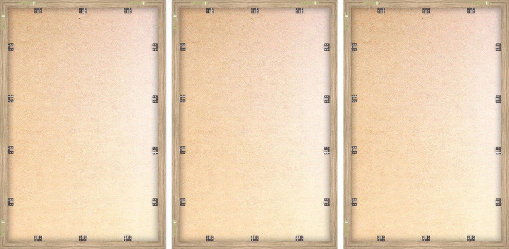 Faces of Nobody Triptych, Set of 3, 20x30 Panels