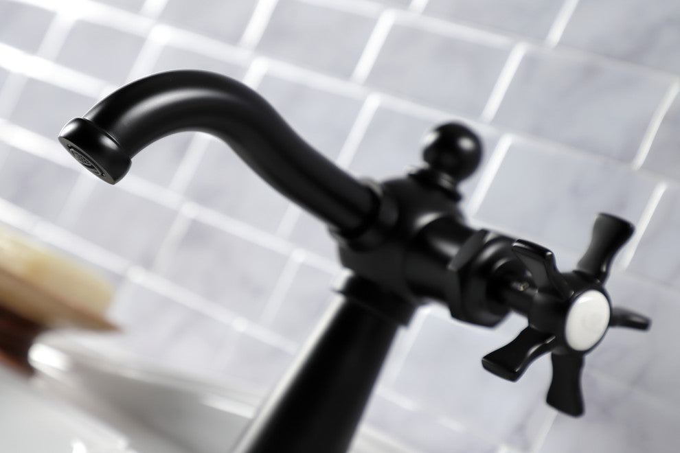 Kingston Brass KS3540NX Single-Handle Bathroom Faucet, Push Pop-Up