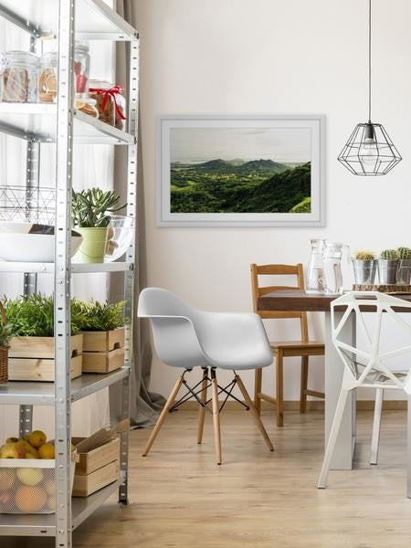 "Green Scenery" Framed Painting Print, 36"x24"