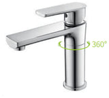 Basin Faucet, Chrome Finish