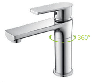 Basin Faucet, Chrome Finish
