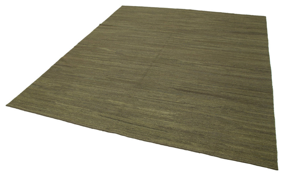 Rug N Carpet - Hand-knotted Oriental 8' 4'' x 10' 3'' Flatweave Wool Kilim Rug