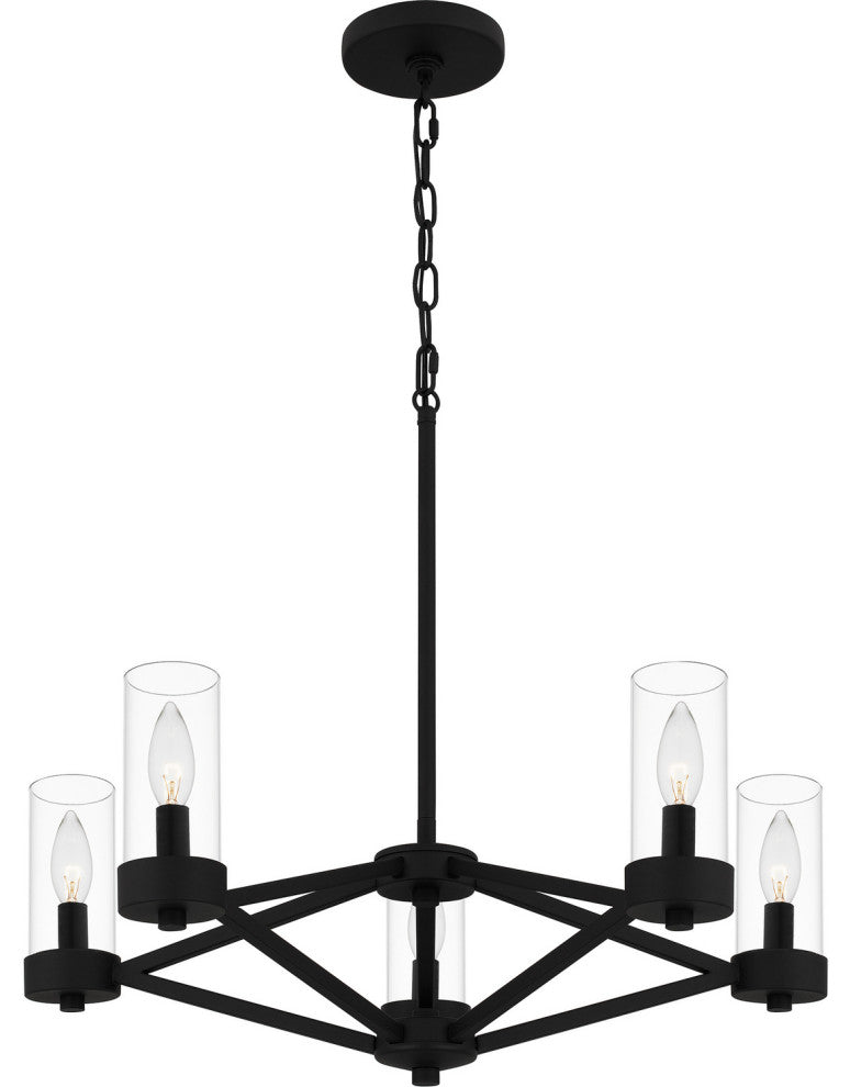 Quoizel VIA5024EK 5-Light Chandelier, Villa