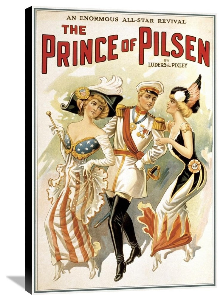 The Prince Of Pilsen, 1900, 24"X36"