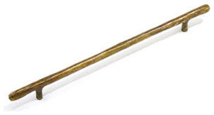 Pull 9" cc, Wrought Decorative Contemporary Bronze Cabinet Pull Handle