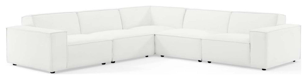 Restore 5-Piece Sectional Sofa White