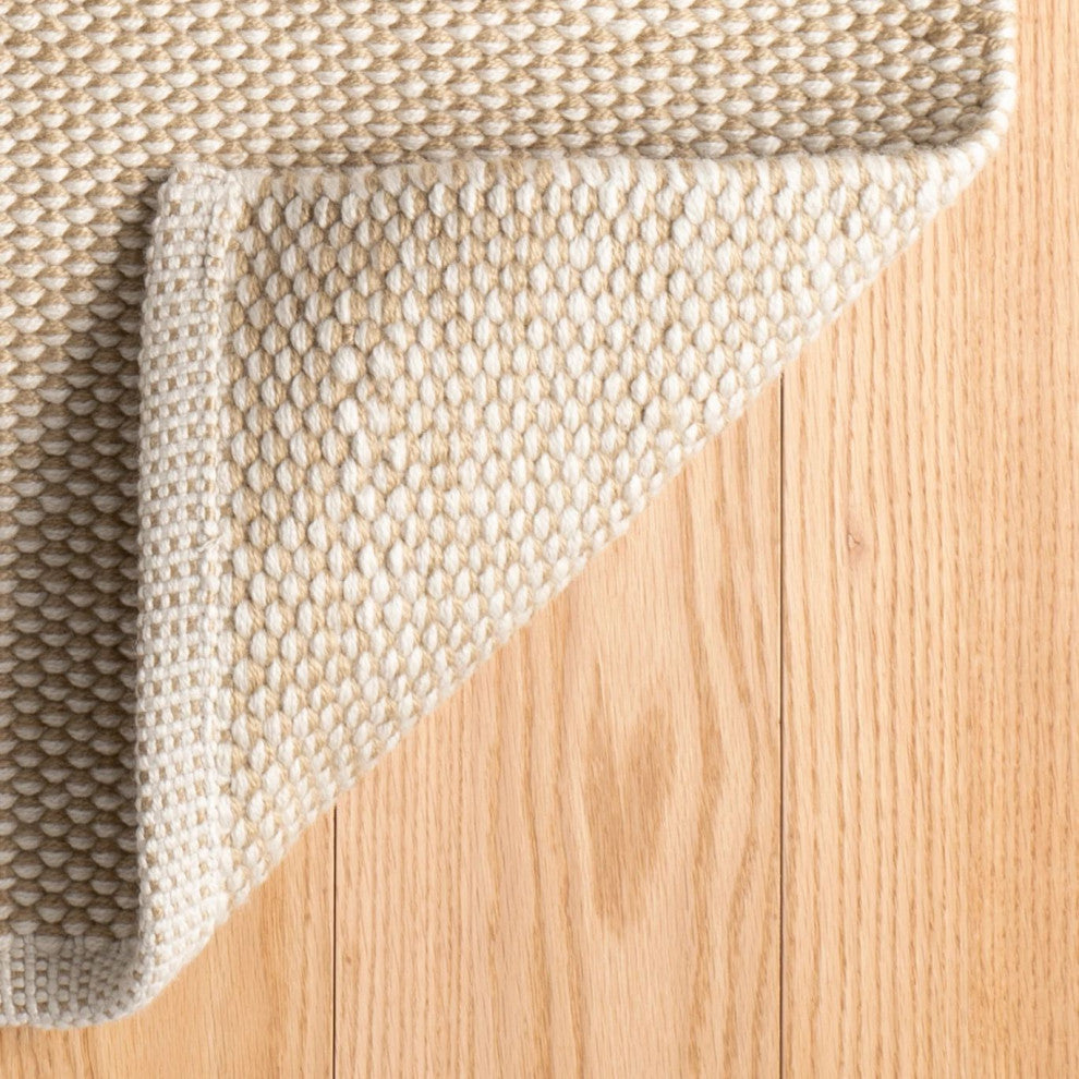 Dash & Albert Pebble Natural Handwoven Performance Rug, Natural, 3' x 5'