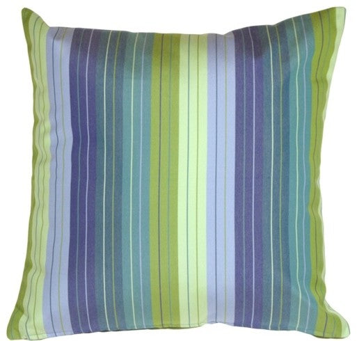 Pillow Decor - Sunbrella Seville Seaside 20 x 20 Outdoor Pillow