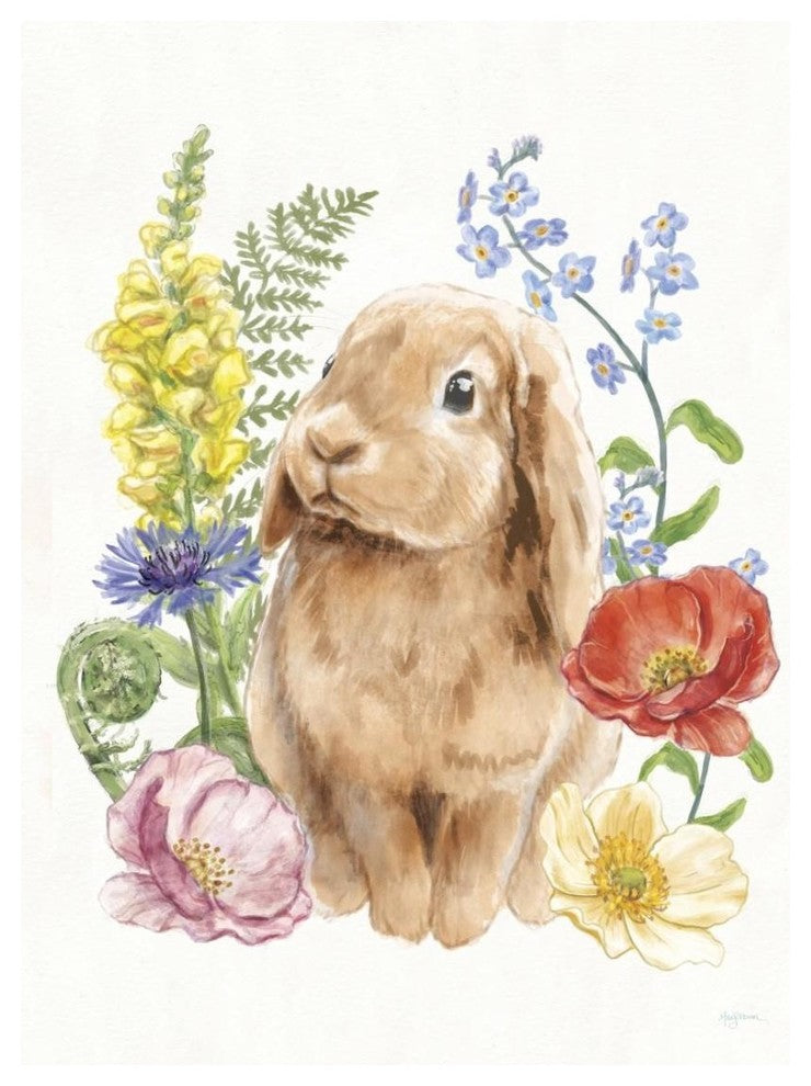 "Sunny Bunny I" Digital Paper Print by Mary Urban, 20"x26"