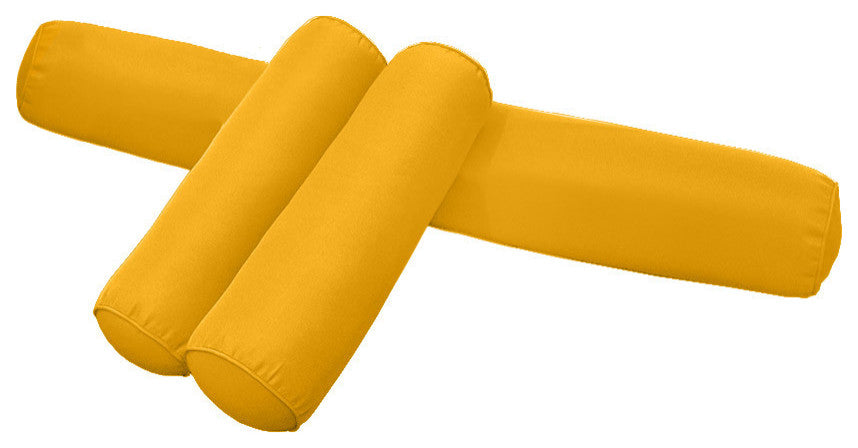 Style 6 Twin Size Pipe Trim Bolster Pillow Cushion Outdoor Slip Cover ONLY AD108