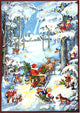 Sellmer Advent- Santa In Woods