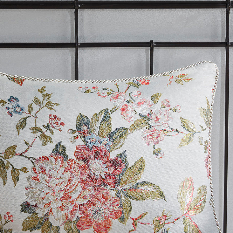 Madison Park Signature Carolyn Traditional Cottage Floral Comforter Set, Queen