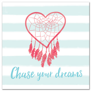 Chase Your Dreams 20x20 Canvas Wall Art