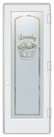 Laundry Door - Cat Nap - Primed - 30" x 96" - Knob on Left - Push Open