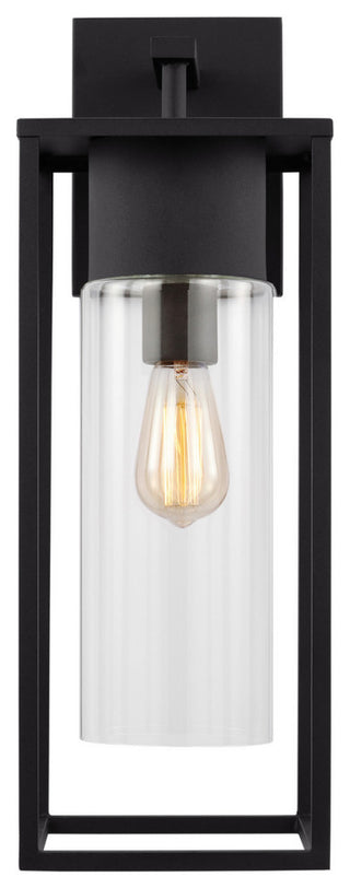 Vado 1-Light Outdoor Wall Lantern, Black