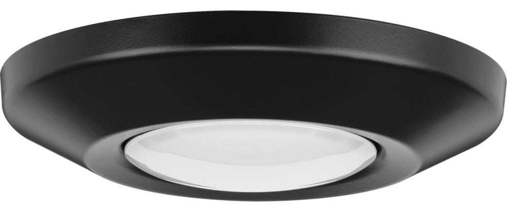 Intrinsic Collection 7" Black Flush Mount LED Adjustable Eyeball Ceiling Fixture