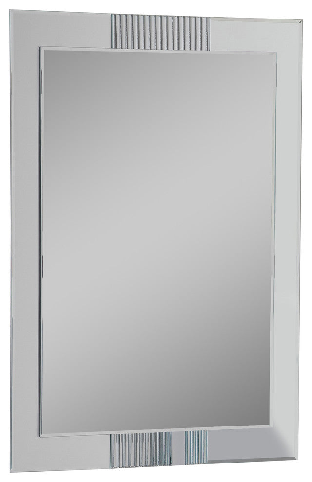 Francisca Large Frameless Wall Mirror