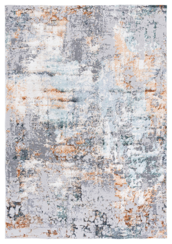 Safavieh Alenia Collection, ALN102 Rug, Grey/Beige, 4'x 6'