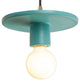 Discus Pendant, Reflecting Pool, Black Cord