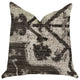Metro Pulse Beige and Gray Tones Luxury Throw Pillows, 16"x16"