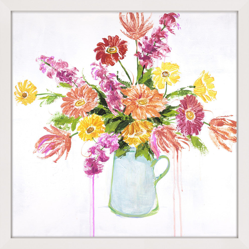 Marmont Hill, "Garden Bloom I" by Julie Joy Framed Painting Print, 32x32