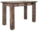 Homestead Collection Writing Desk, Stain and Clear Lacquer Finish