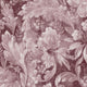 Laura Ashley Apolline Removeable Wallpaper, Pale Blackberry