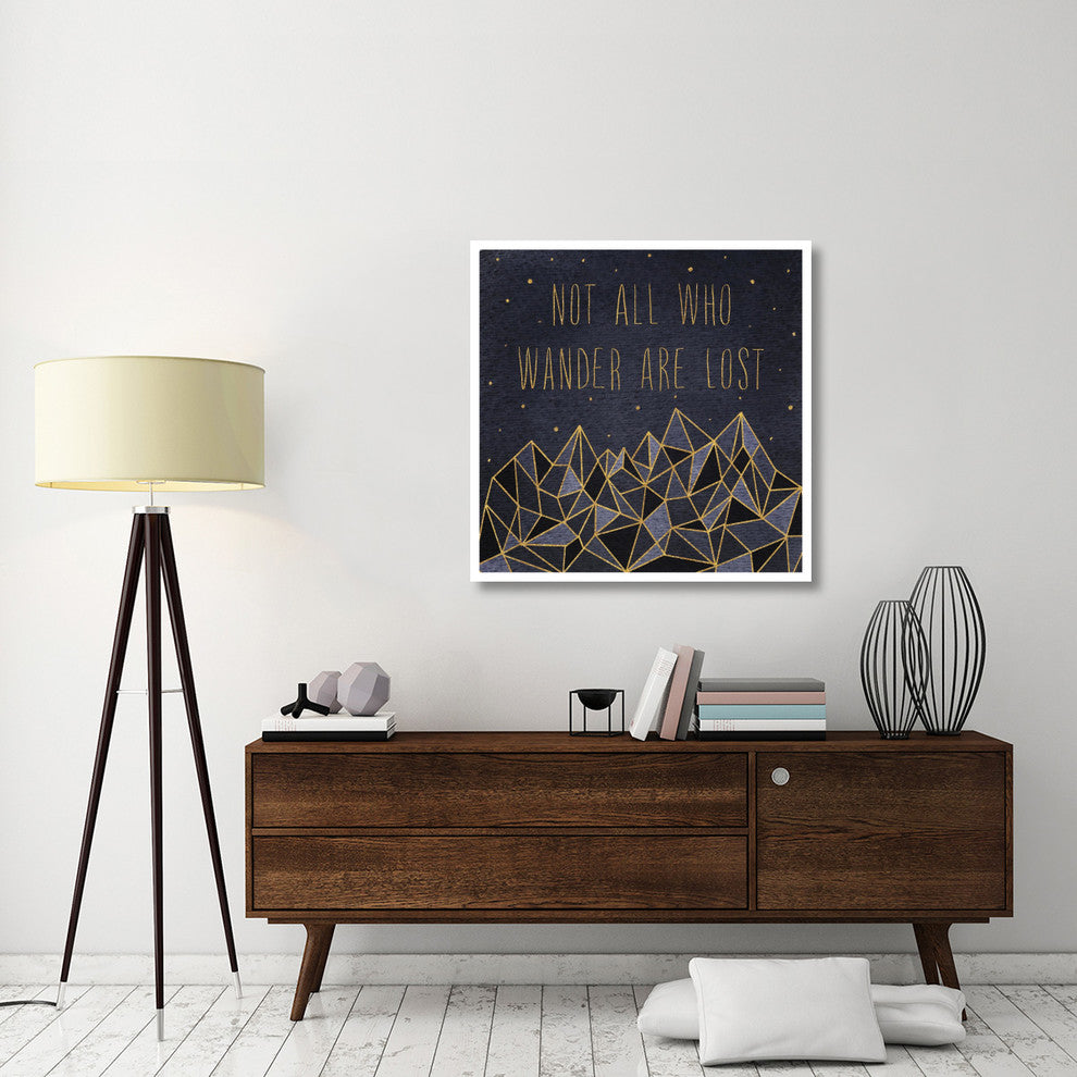 "Written in the Stars IV" Digital Paper Print by Laura Marshall, 38"x38"
