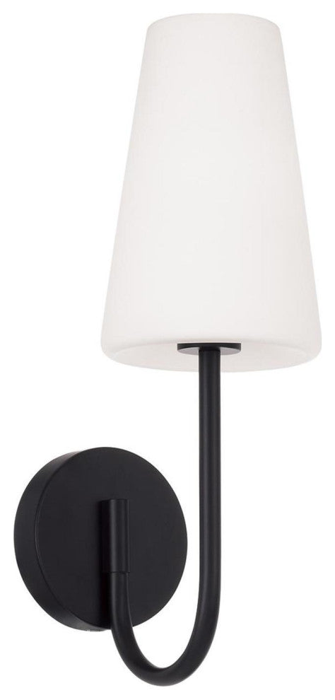 Capital Lighting 655211-550 Averitt 17" Tall Wall Sconce - Matte Black
