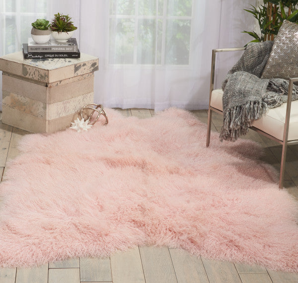 Mina Victory PR130 Throw Rug, Rose, 5' x 7'
