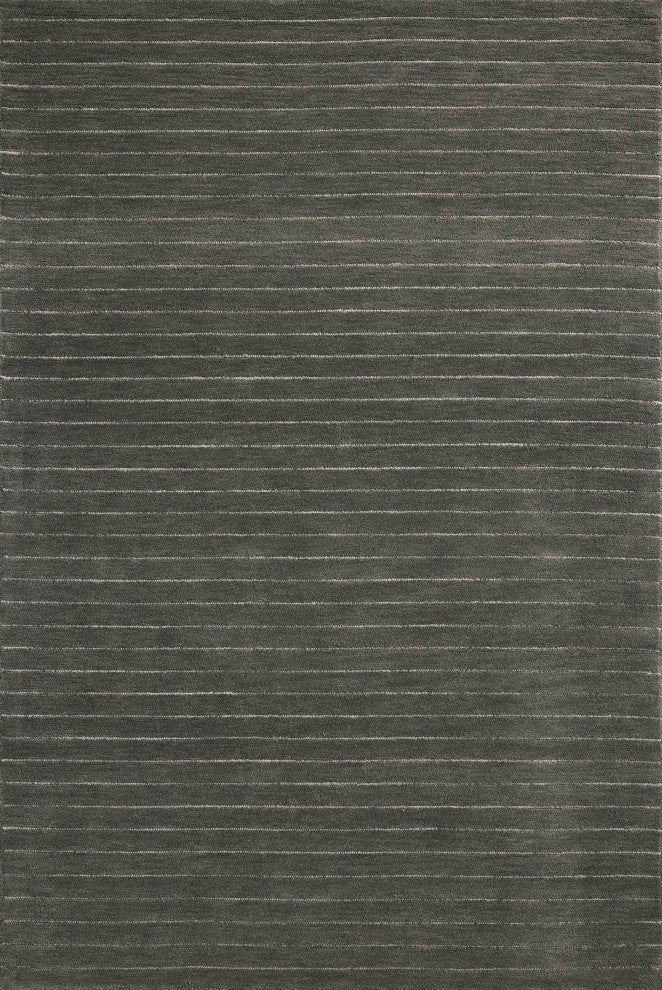 Chris Loves Julia x Loloi Henry Charcoal / Ivory 5'-0" x 7'-6" Area Rug