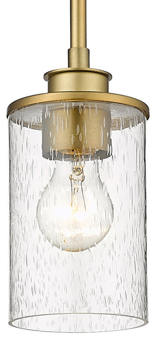 Z-Lite 492MP Beckett 5"W Mini Pendant - Olde Brass