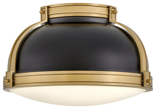 Hinkley Barton Medium Flush Mount, Black