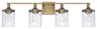 Capital Lighting 128841-451 Colton 4 Light 34"W Bathroom Vanity - Aged Brass