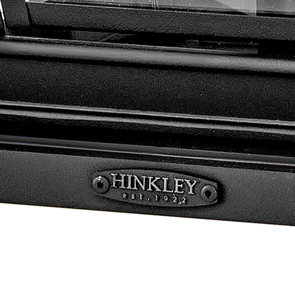 Hinkley Chapel Hill Large Pier Mount Lantern, Museum Black