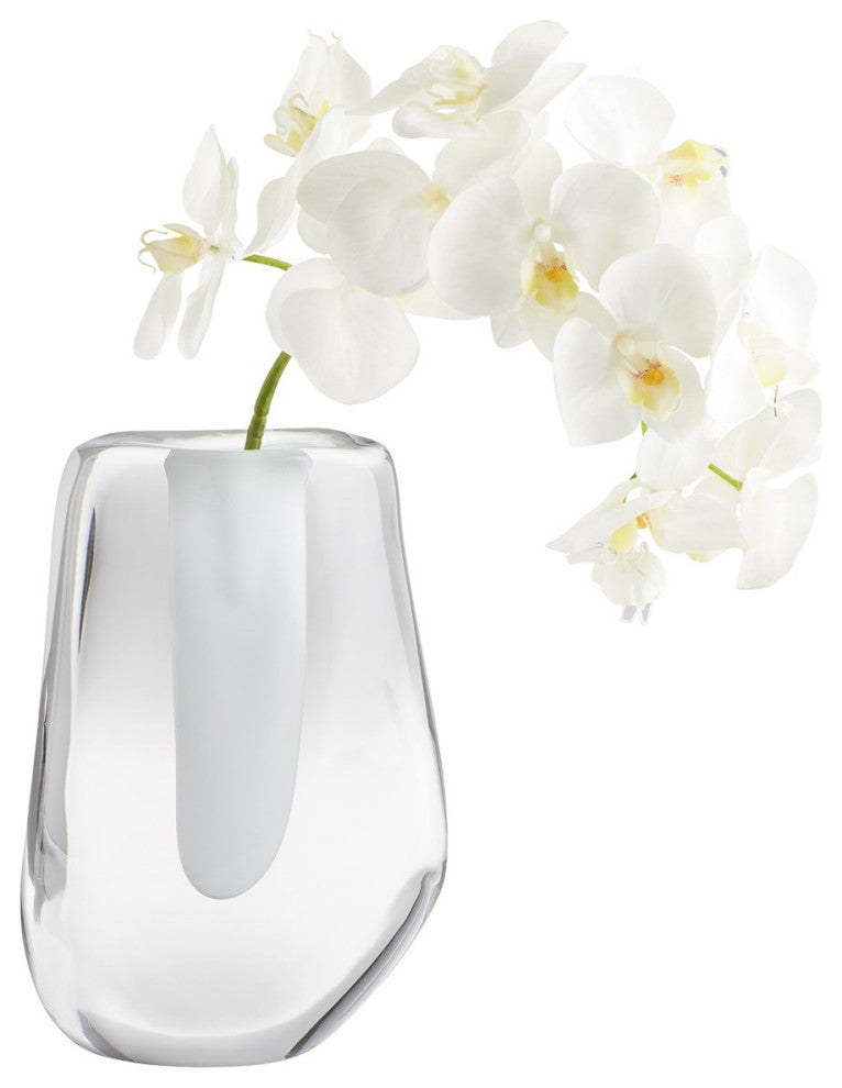 Cyan Clear Oppulence Vase 11250