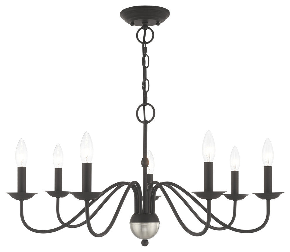 Traditional Chandelier,Black