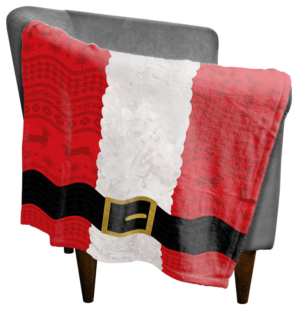 Santa Suit 30x40 Coral Fleece Blanket