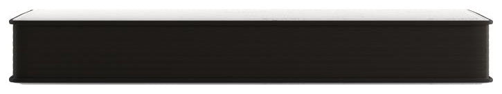 Dream 10 Inch Hybrid Mattress in a Box, White/Black, King