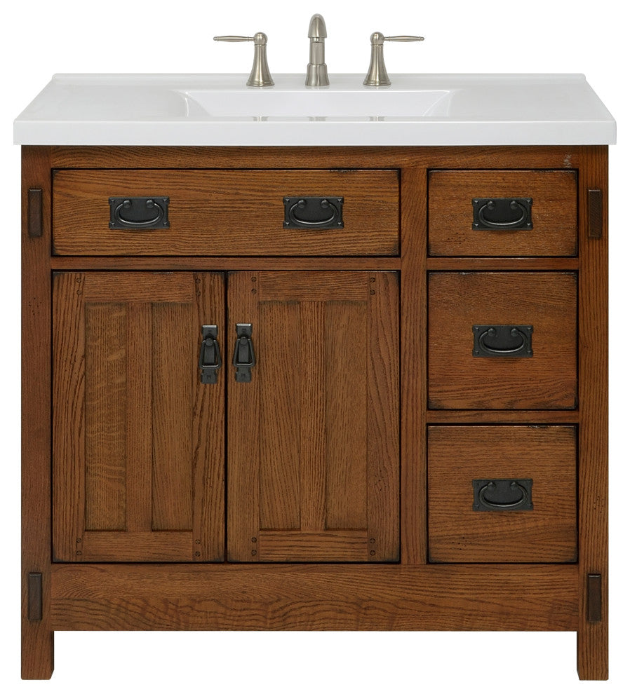 American Craftsmen Vanity, 36"
