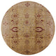 Ahgly Company Indoor Round Mid-Century Modern Area Rugs, 4' Round