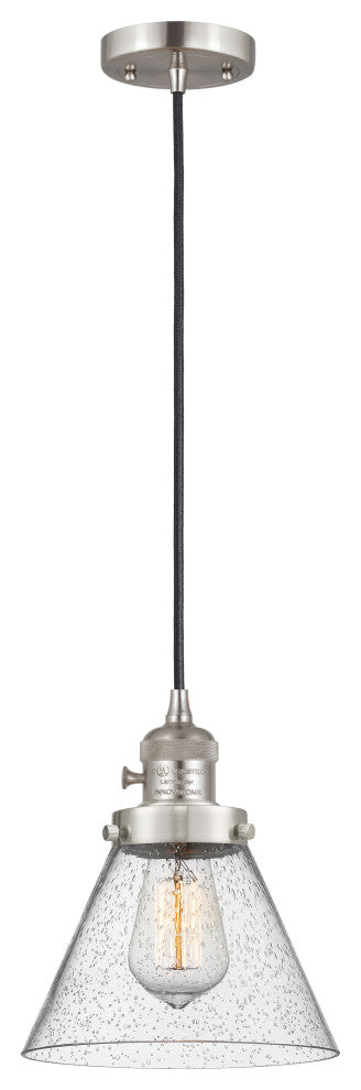 INNOVATIONS 201CSW-SN-G44-LED 1-Light Mini Pendant Brushed Satin Nickel