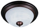 Maxim Lighting 2-Light Flush Mount in Oil Rubbed Bronze - 5849MROI