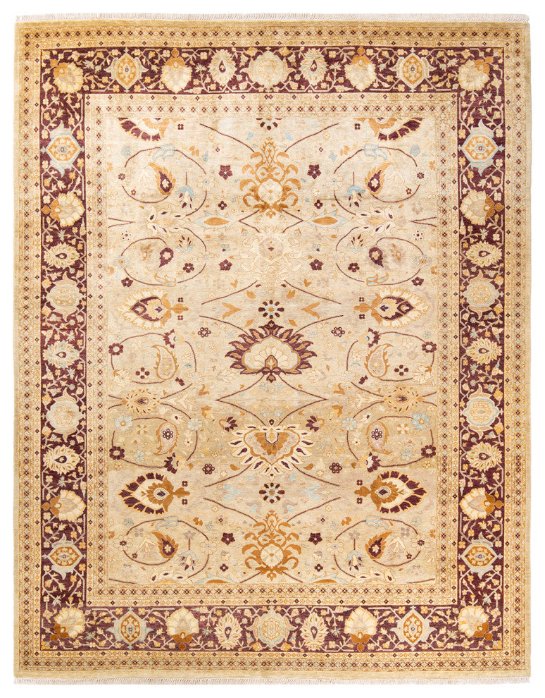 Mogul, One-of-a-Kind Hand-Knotted Area Rug Ivory, 8' 0" x 10' 3"