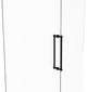Contemporary 18" Back to Back Shower Door Pull, Oil Rubbed Bronze
