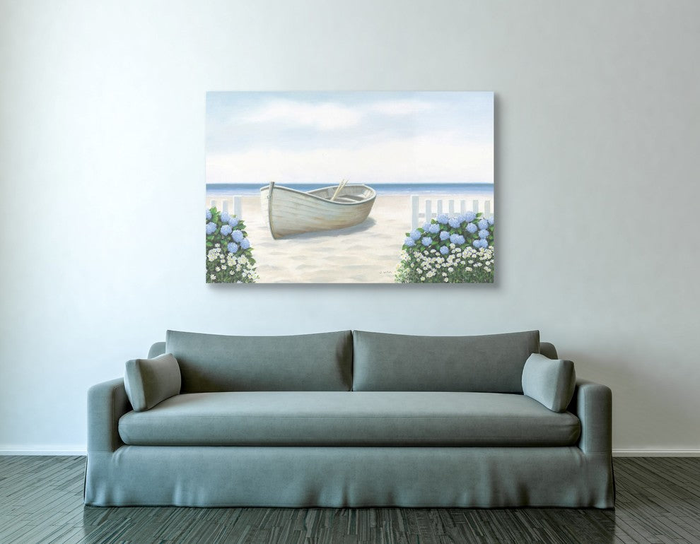 Epic Graffiti "Beach Days I" Giclee Canvas Wall Art, 40"x60"