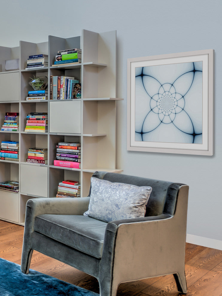 "View With Peace" Framed Art Print