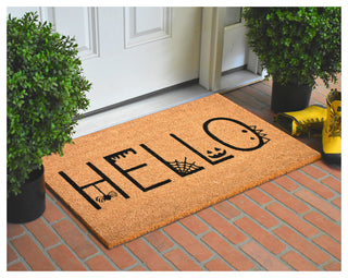 Calloway Mills Spooky Hello Doormat 17"x29", 24x48